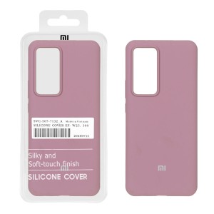 قاب سیلیکونی پاک کنی اورجینال درجه یک Xiaomi Mi 12T / Mi 12T Pro / Redmi K50 - بنفش کدر (پک دار)