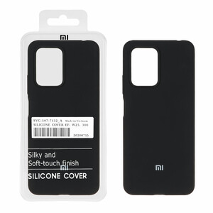 قاب سیلیکونی پاک کنی اورجینال درجه یک Xiaomi Poco X4 GT / Redmi Note 11T Pro 5G / Redmi Note 11T Pro Plus - مشکی (پک دار)