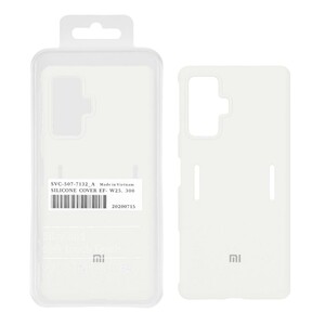 قاب سیلیکونی پاک کنی اورجینال درجه یک Xiaomi Poco F4 GT / Redmi K50 Gaming - سفید (پک دار)