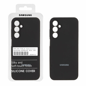 قاب سیلیکونی پاک کنی اورجینال درجه یک Samsung Galaxy A25 5G - مشکی (پک دار)