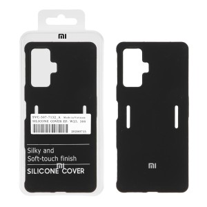 قاب سیلیکونی پاک کنی اورجینال درجه یک Xiaomi Poco F4 GT / Redmi K50 Gaming - مشکی (پک دار)