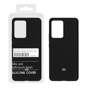 قاب سیلیکونی پاک کنی اورجینال درجه یک Xiaomi Mi 13 Lite - مشکی (پک دار)