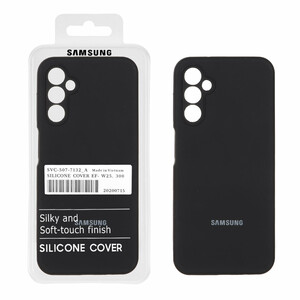 قاب سیلیکونی پاک کنی اورجینال درجه یک Samsung Galaxy A14 - مشکی (پک دار)