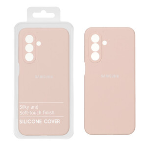قاب سیلیکونی پاک کنی اورجینال درجه یک Samsung Galaxy A17 / A26 - کرم نارنجی (پک دار)