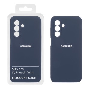 قاب سیلیکونی پاک کنی اورجینال درجه یک Samsung Galaxy A17 / A26 - سرمه ای (پک دار)