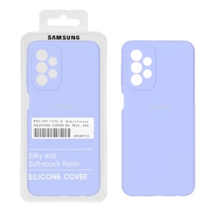 قاب سیلیکونی پاک کنی اورجینال درجه یک Samsung Galaxy A23 - یاسی (پک اصلی)
