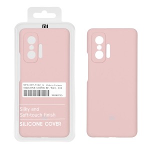 قاب سیلیکونی پاک کنی اورجینال درجه یک Xiaomi Mi 11T / Mi 11T Pro - کالباسی (پک دار)