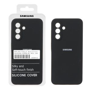 قاب سیلیکونی پاک کنی اورجینال درجه یک Samsung Galaxy A56 / A36 - مشکی (پک دار)