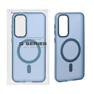 قاب Focus Pixels لنز آلومینیومی مات Magsafe مدل Samsung Galaxy S23 FE - سرمه ای (پک دار)