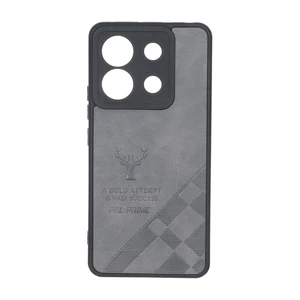 قاب طرح چرم گوزنی Pal Prime مدل Xiaomi Redmi Note 13 Pro 5G / Poco X6 5G - خاکستری