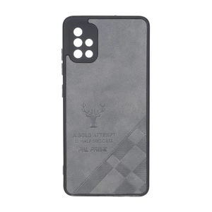 قاب طرح چرم گوزنی Pal Prime مدل Samsung Galaxy A51 / M40s - خاکستری