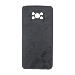 قاب طرح چرم گوزنی Pal Prime مدل Xiaomi Poco X3 / Poco X3 Pro / Poco X3 NFC - مشکی