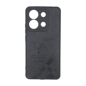 قاب طرح چرم گوزنی Pal Prime مدل Xiaomi Redmi Note 13 4G - مشکی