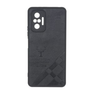 قاب طرح چرم گوزنی Pal Prime مدل Xiaomi Redmi Note 10 Pro 4G / Redmi Note 10 Pro Max - مشکی