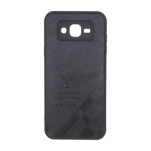 قاب طرح چرم گوزنی Pal Prime مدل Samsung Galaxy J7 (2015) / J700 - مشکی
