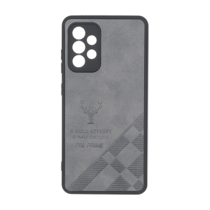 قاب طرح چرم گوزنی Pal Prime مدل Samsung Galaxy A52 / A52s - خاکستری