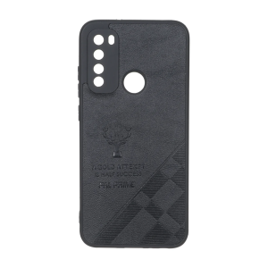 قاب طرح چرم گوزنی Pal Prime مدل Xiaomi Redmi Note 8 - مشکی
