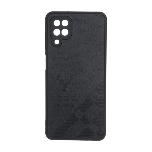 قاب طرح چرم گوزنی Pal Prime مدل Samsung Galaxy A12 / M12 / F12 - مشکی