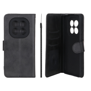 کیف موبایل مگنتی Crystal داخل مخمل Xiaomi Redmi Note 15 Pro 4G - مشکی