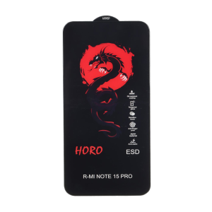 محافظ صفحه نمایش شیشه ای Full Cover ESD Horo مدل Xiaomi Redmi Note 15 Pro 5G