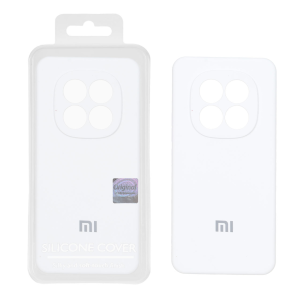 قاب سیلیکونی پاک کنی اورجینال Master Quality مدل Xiaomi Redmi Note 15 Pro 4G - سفید (پک دار)