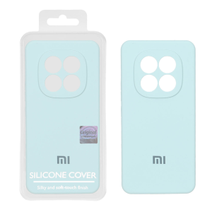 قاب سیلیکونی پاک کنی اورجینال Master Quality مدل Xiaomi Redmi Note 15 Pro 4G - آبی کبریتی (پک دار)