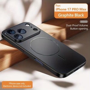 قاب اورجینال AG Glass محافظ لنز برجسته شیشه ای Magsafe مدل Apple iPhone 12 Pro Max - مشکی