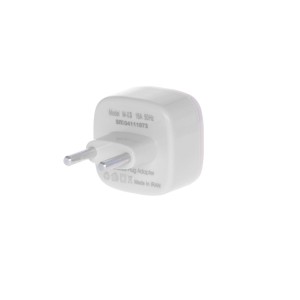 تبدیل برق 3 به 2 مدل M-03 - سفید - MMS - (RGB)