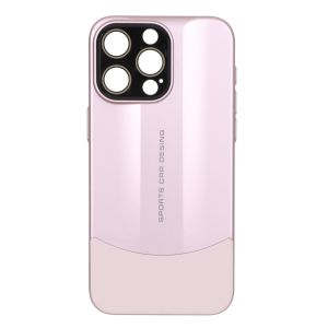 قاب Sports Design محافظ لنز شیشه ای Apple iPhone 15 Pro Max - صورتی