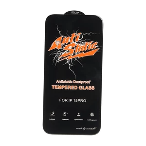 محافظ صفحه نمایش شیشه ای Full Cover Anti Static Mietubl مدل NTC ORG - Apple iPhone 15 Pro
