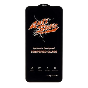 محافظ صفحه نمایش شیشه ای Full Cover Anti Static Mietubl مدل Samsung Galaxy S25 FE / S24 FE / A57 / A37 / A56 / A36 - مشکی (بدون پک)