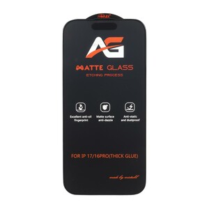 محافظ صفحه نمایش شیشه ای مات Full Cover Anti Static Mietubl AG مدل NTC - Apple iPhone 17