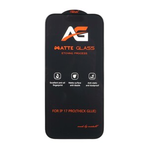 محافظ صفحه نمایش شیشه ای مات Full Cover Anti Static Mietubl AG مدل NTC - Apple iPhone 17 Pro