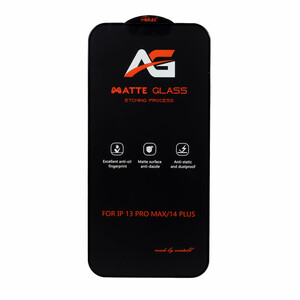 محافظ صفحه نمایش شیشه ای مات Full Cover Anti Static Mietubl AG مدل NTC - Apple iPhone 13 Pro Max / iPhone 14 Plus