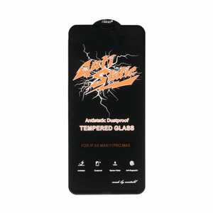 محافظ صفحه نمایش شیشه ای Apple iPhone X max / iPhone XS Max / iPhone 11 pro max- Full Cover Anti Static Mietubl (بدون پک) - مشکی