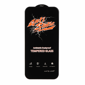 محافظ صفحه نمایش شیشه ای Apple iPhone 13 / iPhone 13 Pro / iPhone 14 / 16e -Full Cover Anti Static Mietubl (بدون پک) - مشکی
