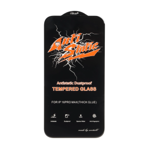 محافظ صفحه نمایش شیشه ای Full Cover Anti Static Mietubl مدل NTC ORG - Apple iPhone 16 Pro Max