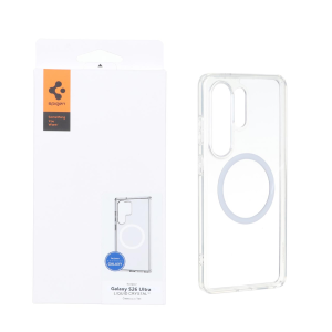 قاب Spigen اورجینال دور ژله ای شفاف MagSafe مدل Samsung Galaxy S26 Ultra (پک دار)