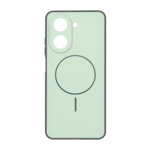 قاب طرح مگ سیف محافظ لنز برجسته Xiaomi Redmi A5 / Poco C71 - سبز