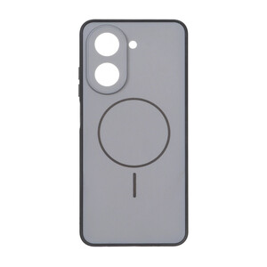 قاب طرح مگ سیف محافظ لنز برجسته Xiaomi Redmi A5 / Poco C71 - خاکستری
