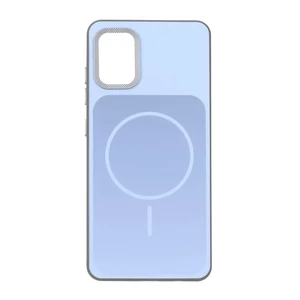 قاب مستطیلی طرح مگ سیف لنز کربن Samsung Galaxy A51 / M40s - آبی