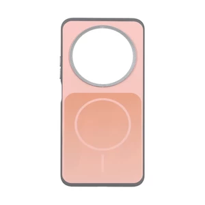 قاب مستطیلی طرح مگ سیف لنز کربن Xiaomi Redmi 14C / Redmi A4 / Poco C75 - گلبهی