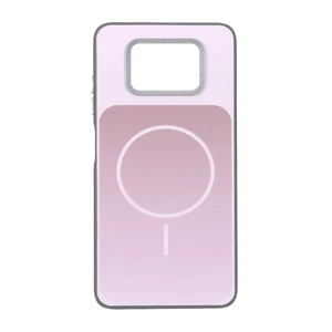قاب مستطیلی طرح مگ سیف لنز کربن Xiaomi Poco X3 / Poco X3 Pro / Poco X3 NFC - صورتی