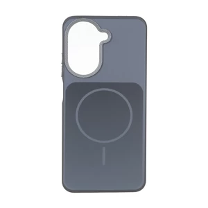 قاب مستطیلی طرح مگ سیف لنز کربن Xiaomi Redmi A5 / Poco C71 - خاکستری