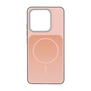 قاب مستطیلی طرح مگ سیف لنز کربن Xiaomi Redmi Note 13 4G - گلبهی