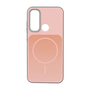 قاب مستطیلی طرح مگ سیف لنز کربن Xiaomi Redmi Note 8 - گلبهی