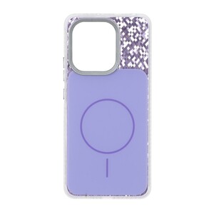قاب مستطیلی طرح مگ سیف شطرنجی براق لنز کربن Xiaomi Redmi Note 13 4G - یاسی