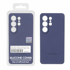 قاب سیلیکونی پاک کنی اورجینال Master Quality مدل Samsung Galaxy S26 Ultra - سرمه ای (پک دار)