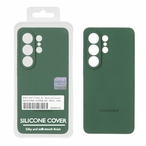 قاب سیلیکونی پاک کنی اورجینال Master Quality مدل Samsung Galaxy S26 Ultra - سبز (پک دار)
