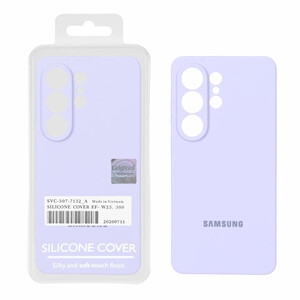 قاب سیلیکونی پاک کنی اورجینال Master Quality مدل Samsung Galaxy S26 Ultra - یاسی (پک دار)